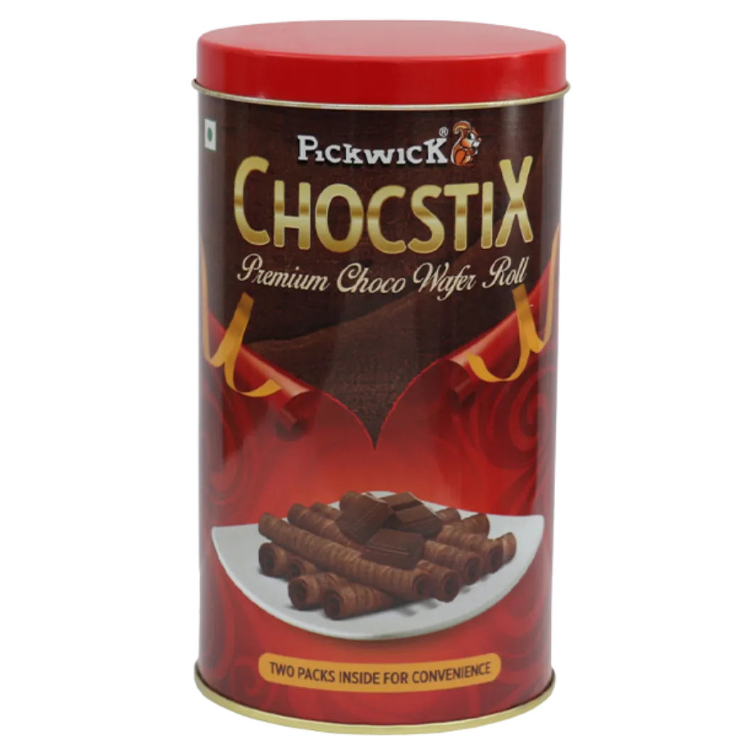 Chocstix Premium Choco Wafer Roll Tin