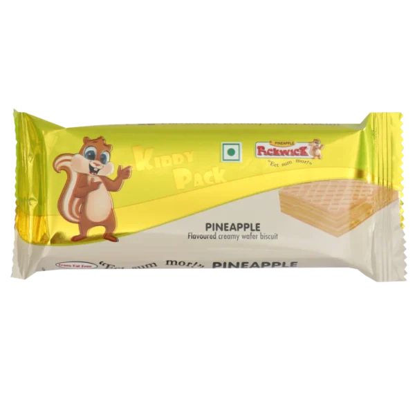 Kiddy Pack Pineapple Flavored Wafer Biscuits (18pcs x 22gm)