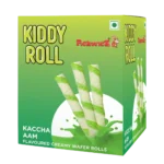 Kiddy Roll Kaccha Aam Flavoured Creamy Wafer Rolls (24pcs x 10gm)