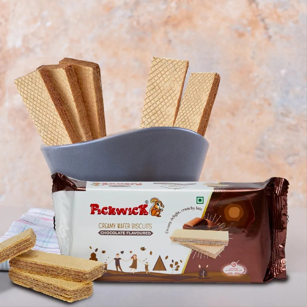 Chocolate Flavoured Wafer Biscuits