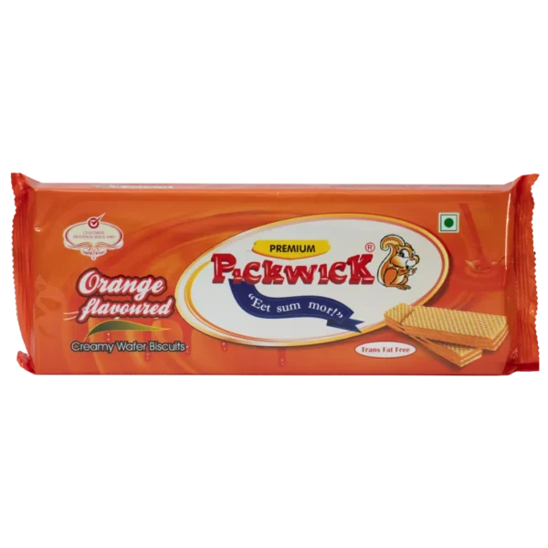 Orange Flavoured Wafer Biscuits - 200gms