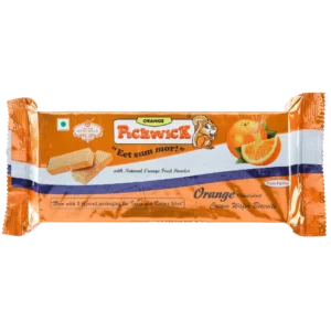 Orange Flavoured Wafer Biscuits - 100gms