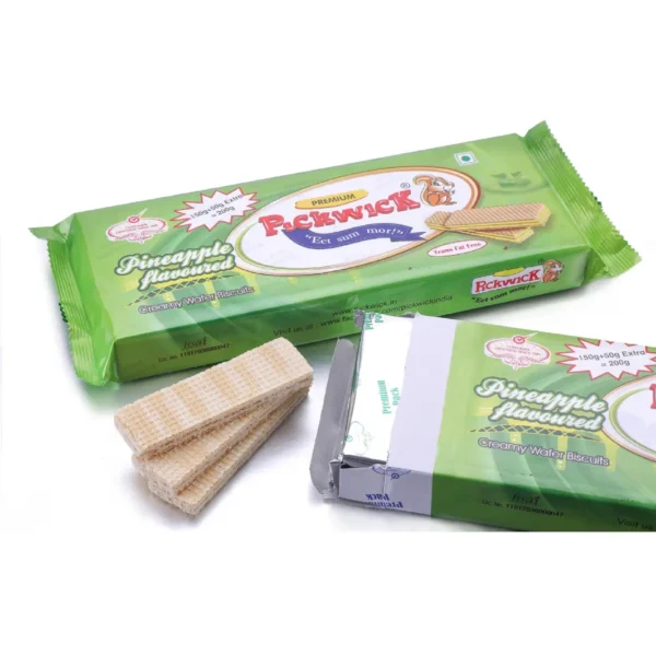 Pineapple Flavoured Wafer Biscuits - 200gms