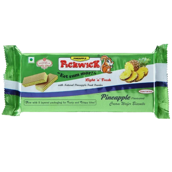 Pineapple Flavoured Wafer Biscuits - 100gms