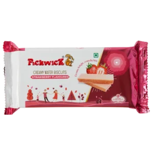 Strawberry Flavoured Wafer Biscuits - 75gms