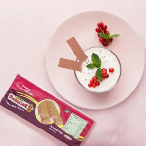 Strawberry Flavoured Wafer Biscuits - 150gms