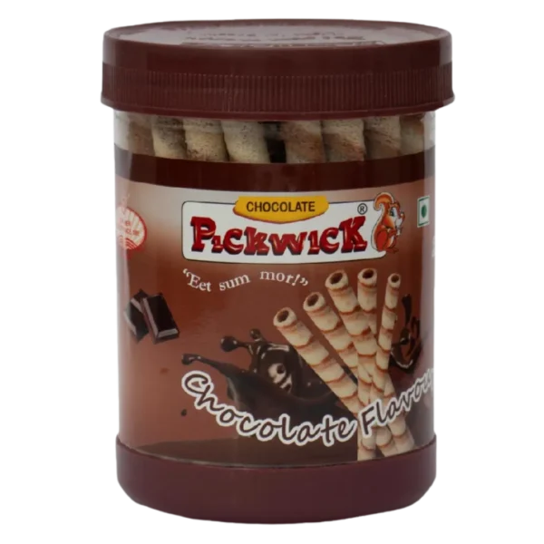 Chocolate Wafer Rolls 300gms Jar