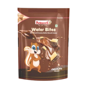 Bite Sized Creamy Wafer Biscuit Cubes - 120gm (Chocolate)