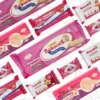 Strawberry Flavoured Wafer Biscuits