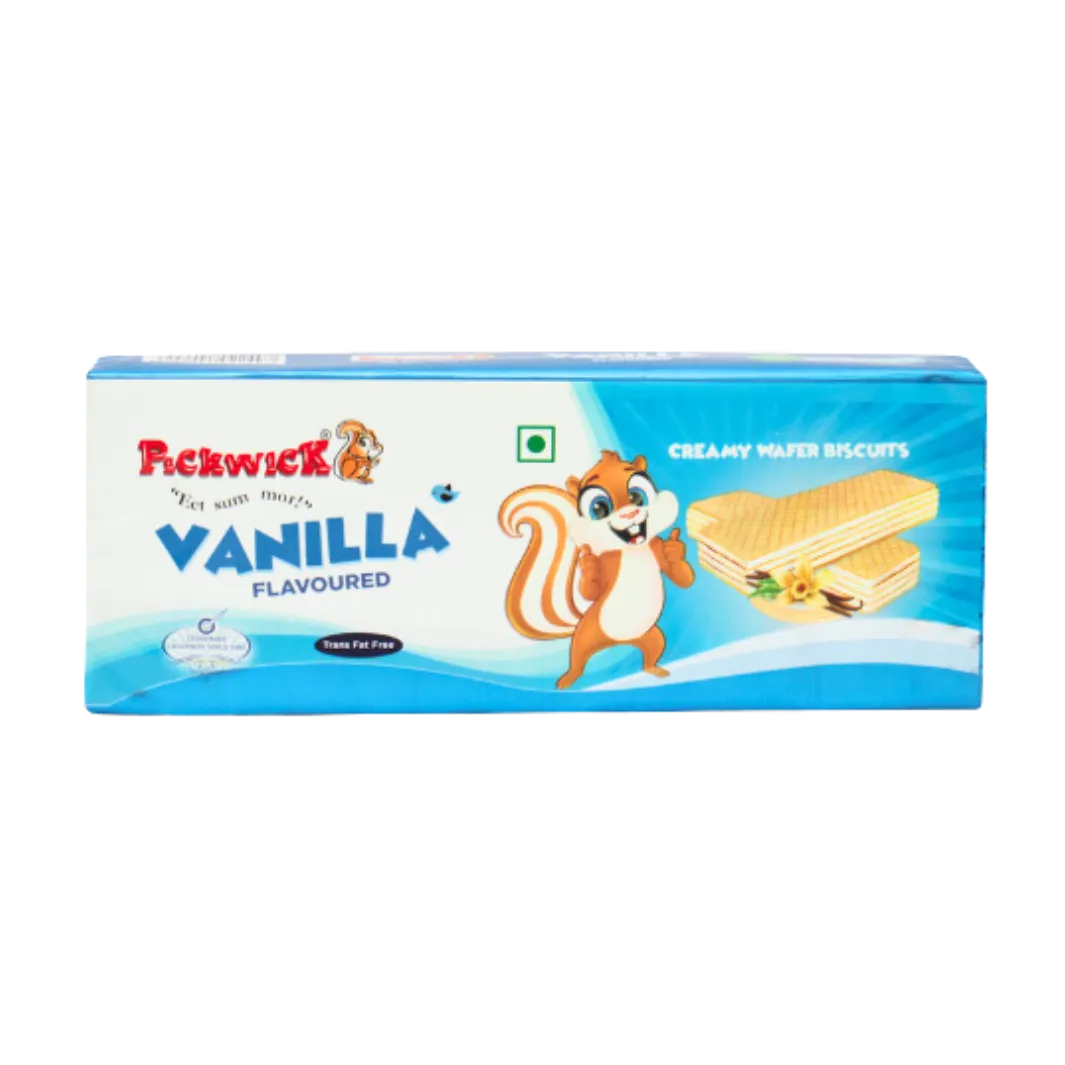 Vanilla Flavoured Wafer Biscuits