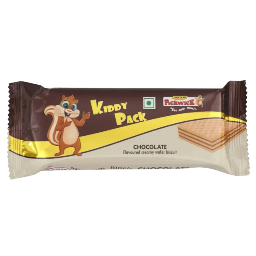 Kiddy Pack Chocolate Flavoured Wafer Biscuits